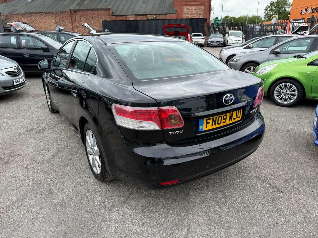Toyota Avensis 1.8 V-matic Tr Euro 4 Black #5