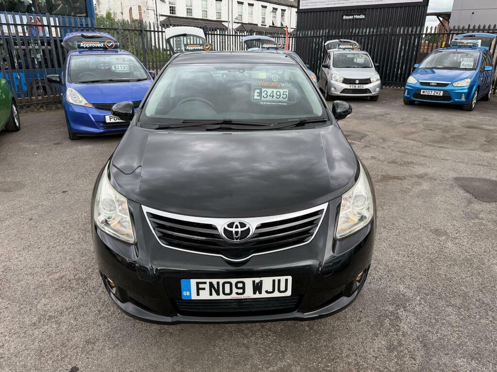 Toyota Avensis 1.8 V-matic Tr Euro 4 Black #4