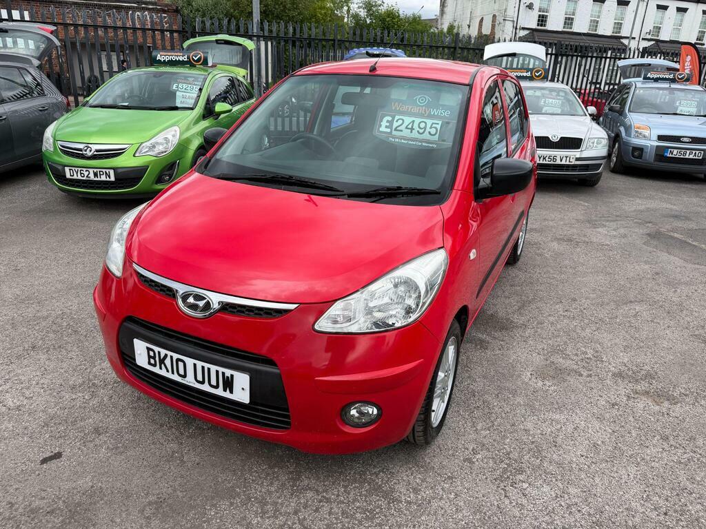 Hyundai I10 1.2 Classic Euro 4 BK10UUW Red #3