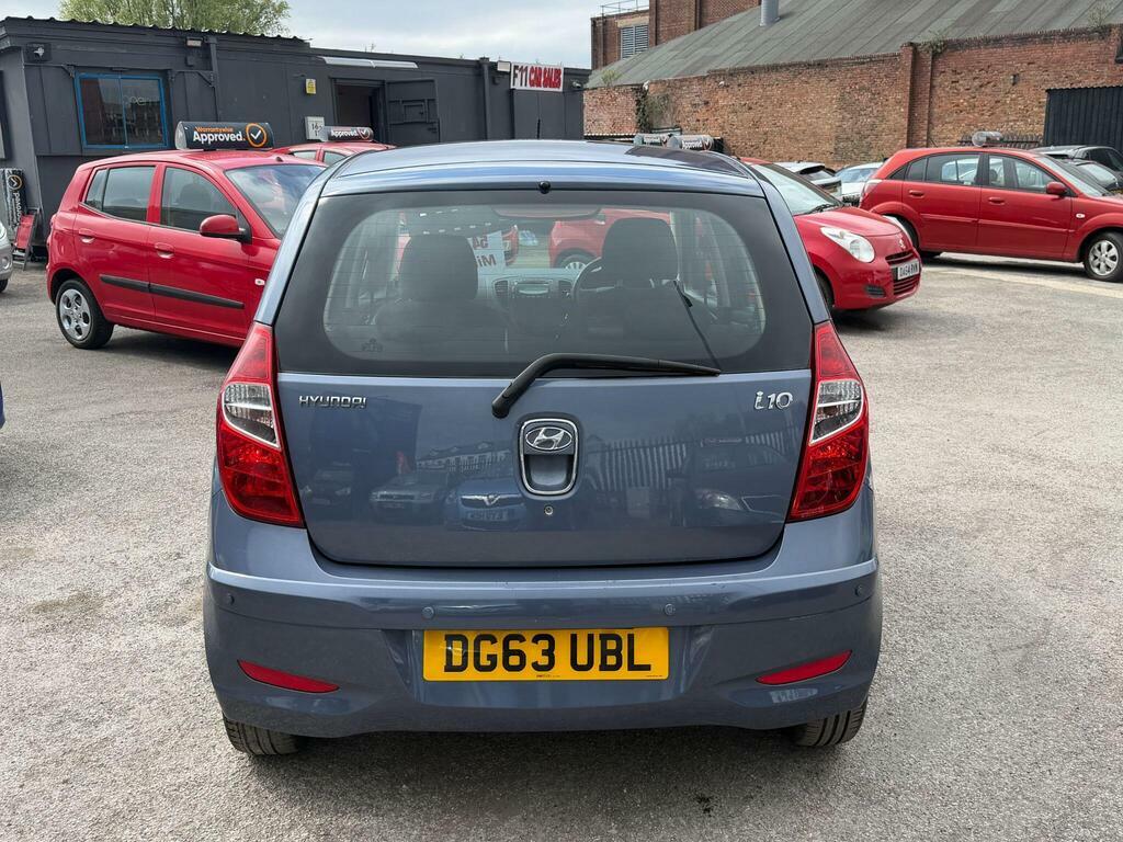 Hyundai I10 1.2 Active Euro 5 DG63UBL Blue #6