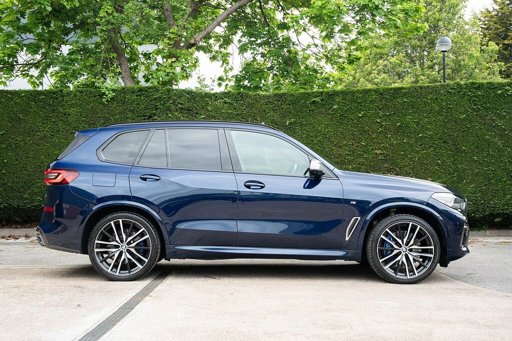 BMW X5 M50d Blue #5