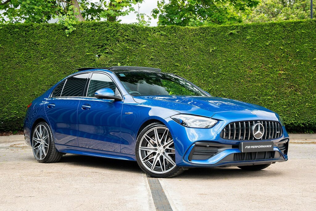 Mercedes-Benz C Class C43 Mhev Amg PF72LXG Blue #4