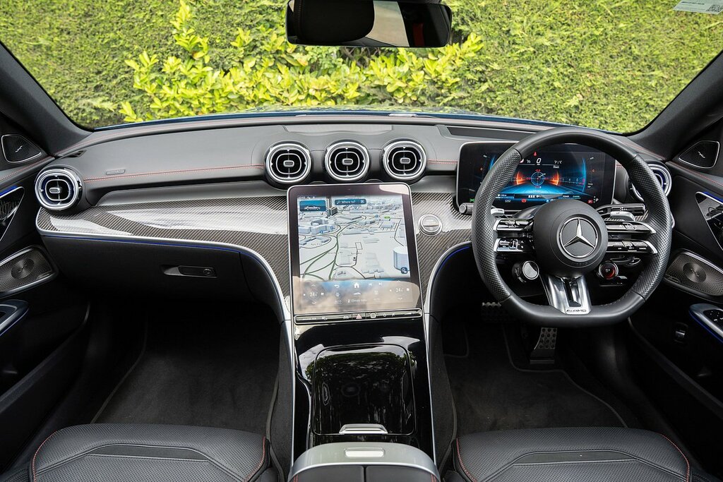 Mercedes-Benz C Class C43 Mhev Amg PF72LXG Blue #3