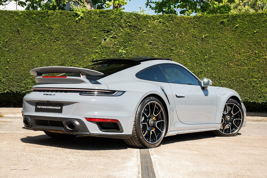 Porsche 911 T 992 Turbo S Grey #3