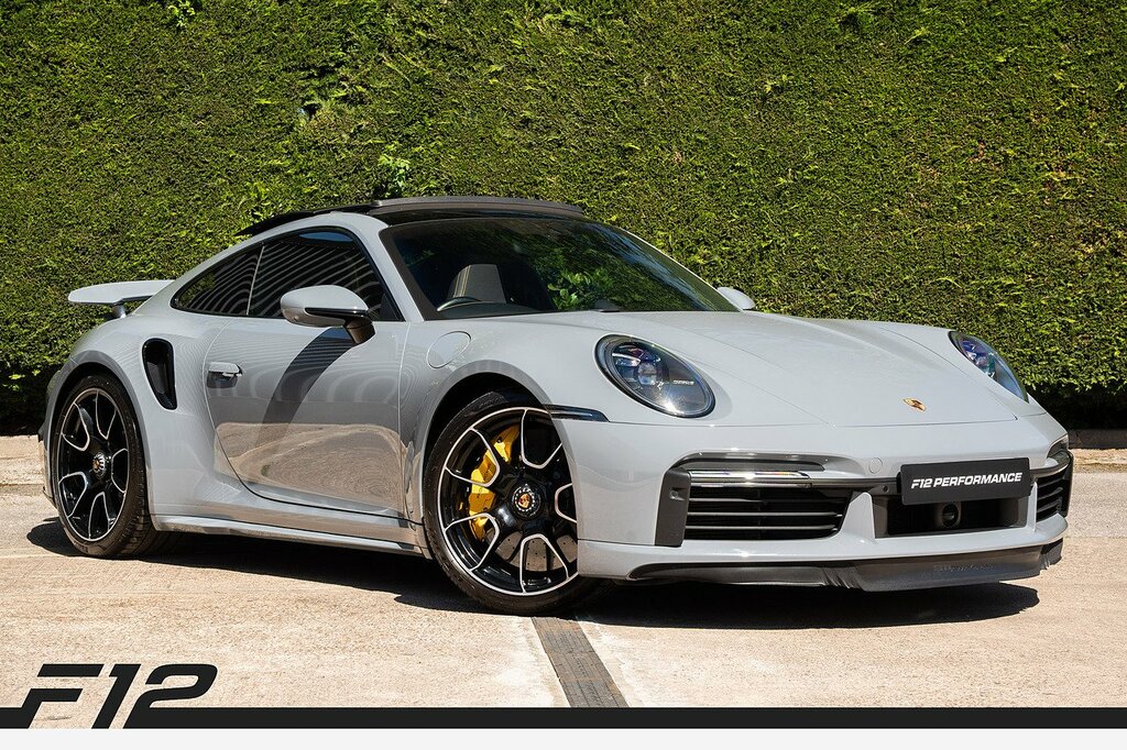 Porsche 911 T 992 Turbo S Grey