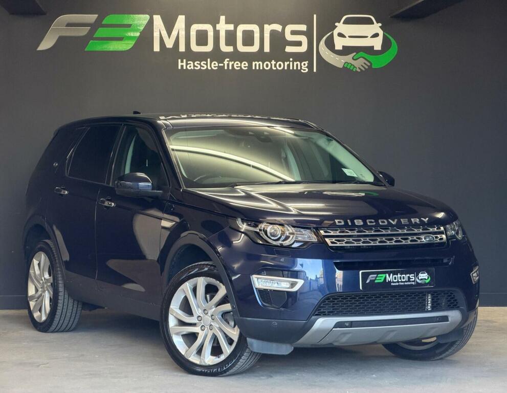 Land Rover Discovery Sport Suv 2.0 Td4 Hse Luxury 4Wd Euro 6 Ss Blue