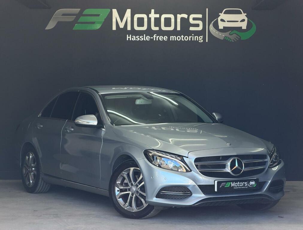 Mercedes-Benz C Class Saloon 2.0 C200 Sport 7G-tronic Euro 6 Ss Silver