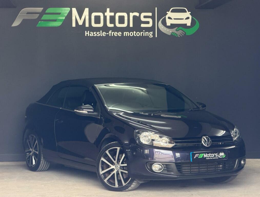 Volkswagen Golf Convertible 2.0 Tdi Bluemotion Tech Gt Cabriolet D Purple #2