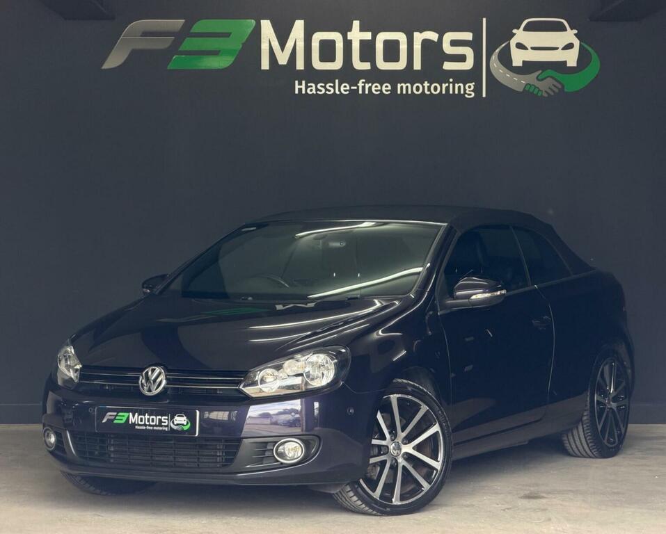 Volkswagen Golf Convertible 2.0 Tdi Bluemotion Tech Gt Cabriolet D Purple #5