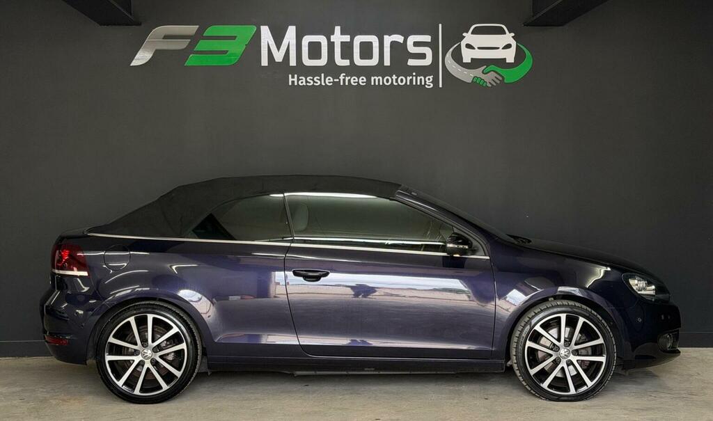 Volkswagen Golf Convertible 2.0 Tdi Bluemotion Tech Gt Cabriolet D Purple #6