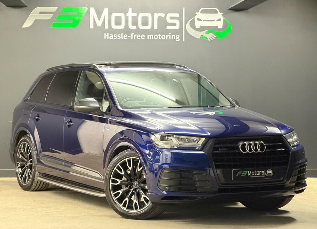 Audi Q7 Suv 3.0 Tdi V6 50 Black Edition Tiptronic Quattro Blue