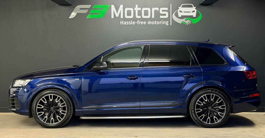 Audi Q7 Suv 3.0 Tdi V6 50 Black Edition Tiptronic Quattro NJ19FLM Blue #5