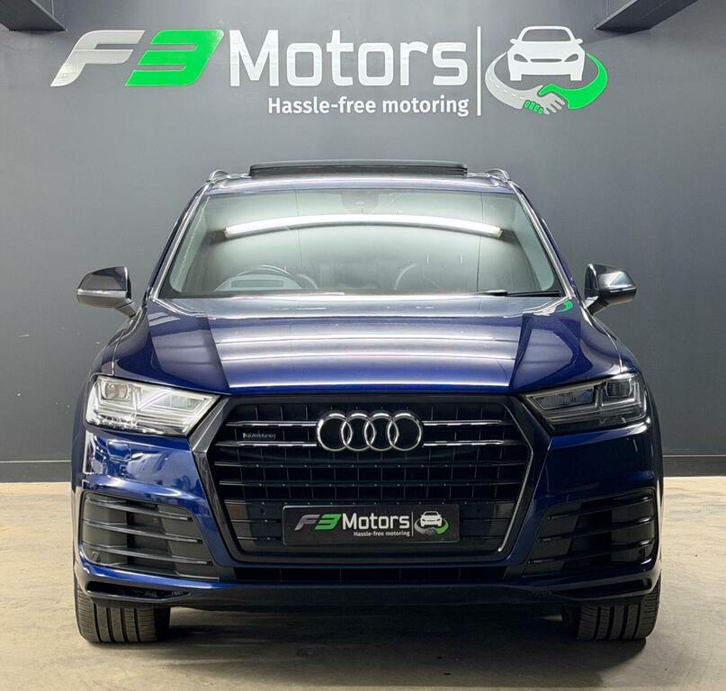 Audi Q7 Suv 3.0 Tdi V6 50 Black Edition Tiptronic Quattro NJ19FLM Blue #2