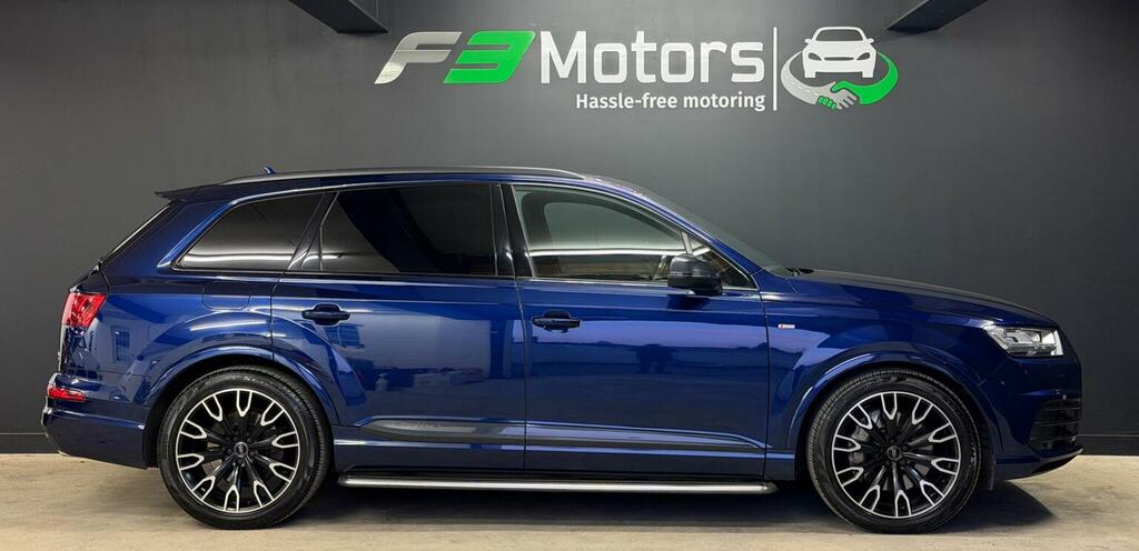 Audi Q7 Suv 3.0 Tdi V6 50 Black Edition Tiptronic Quattro NJ19FLM Blue #4