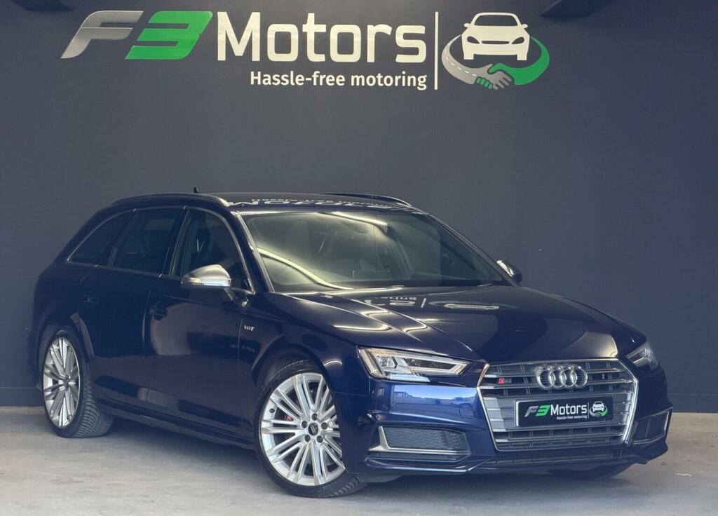 Audi S4 Estate 3.0 Tfsi V6 Tiptronic Quattro Euro 6 Ss Blue
