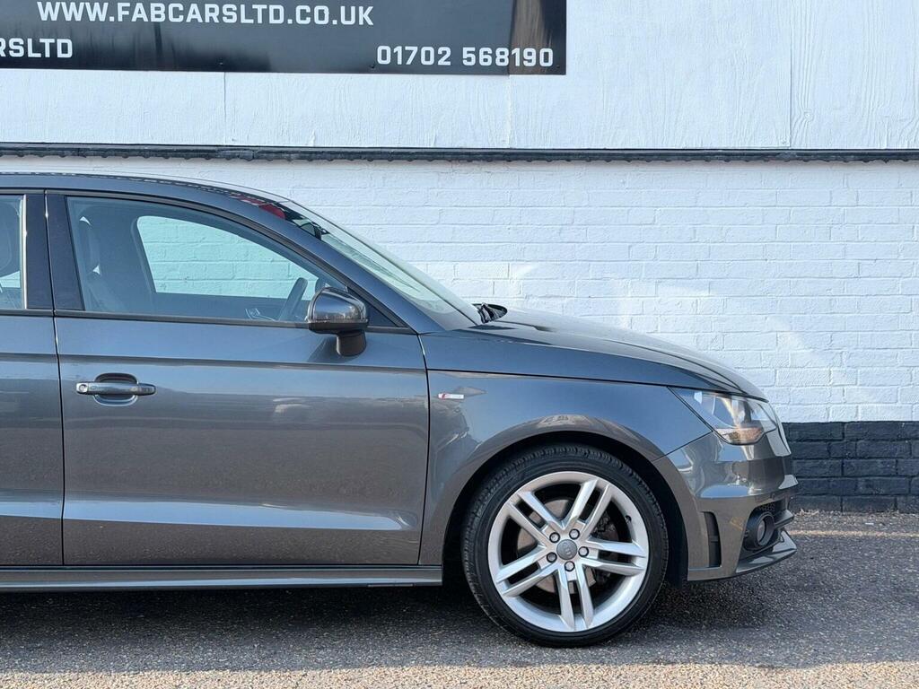 Audi A1 1.4 Tfsi S Line Sportback S Tronic Euro 5 Ss YB63FZO Grey #6
