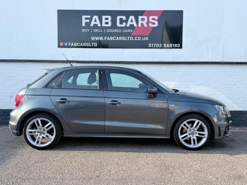 Audi A1 1.4 Tfsi S Line Sportback S Tronic Euro 5 Ss YB63FZO Grey #5