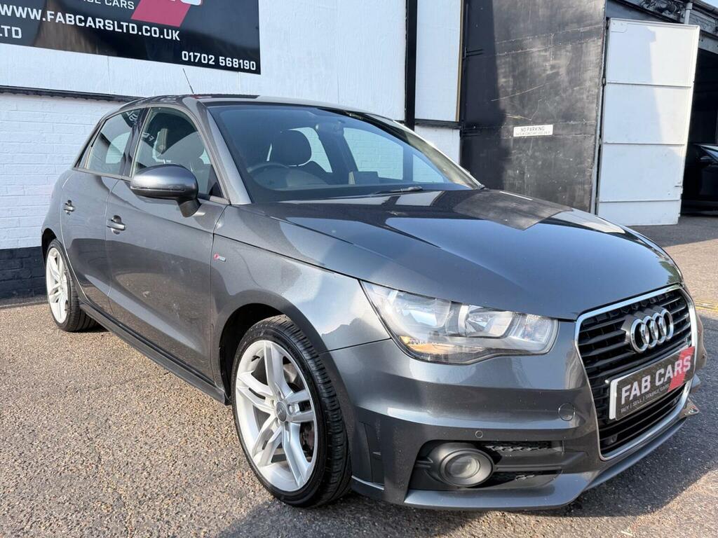 Audi A1 1.4 Tfsi S Line Sportback S Tronic Euro 5 Ss YB63FZO Grey #2
