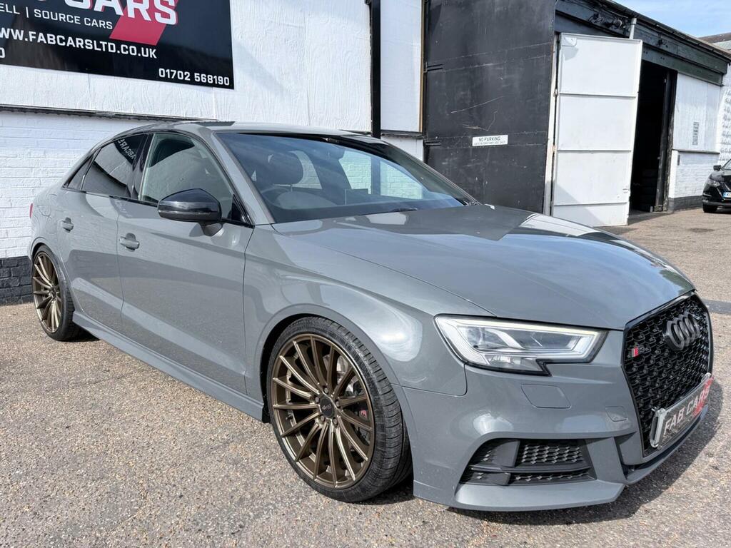Audi S3 2.0 Tfsi Black Edition S Tronic Quattro Euro 6 S MW18RZV Grey #2