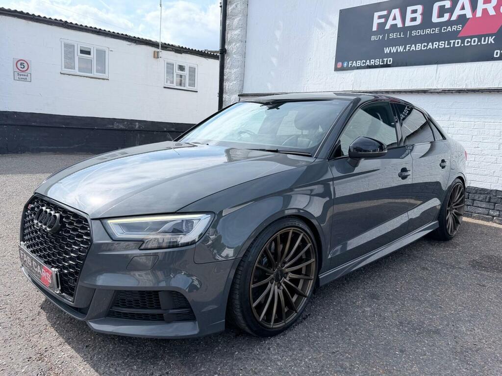 Audi S3 2.0 Tfsi Black Edition S Tronic Quattro Euro 6 S MW18RZV Grey #4