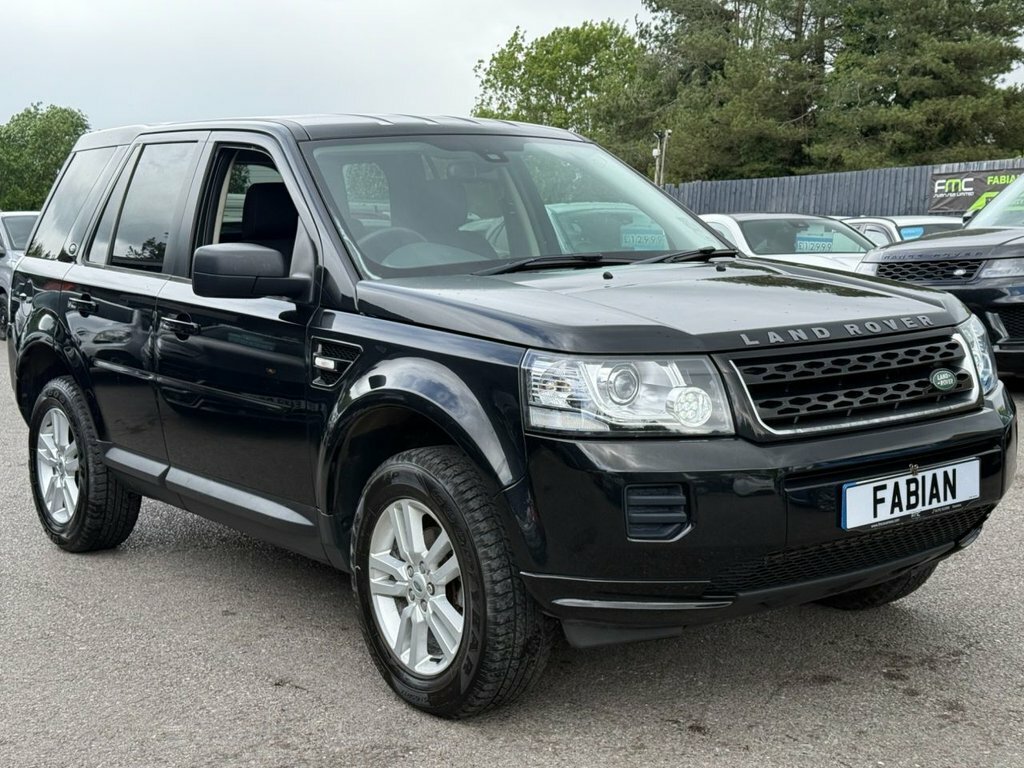 Land Rover Freelander 2 2.2L Black And White Black #5