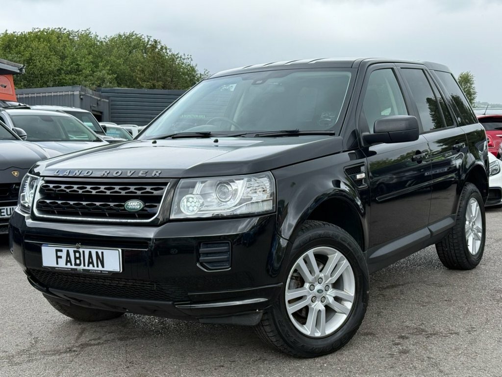 Land Rover Freelander 2 2.2L Black And White Black #2