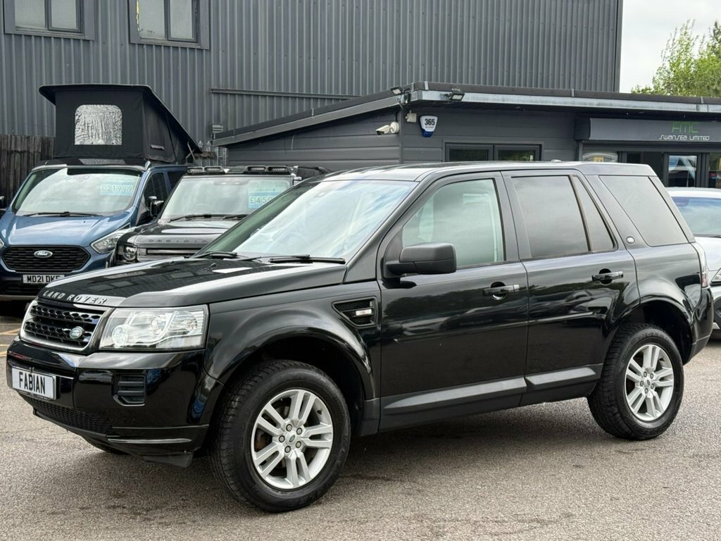 Land Rover Freelander 2 2.2L Black And White Black #6
