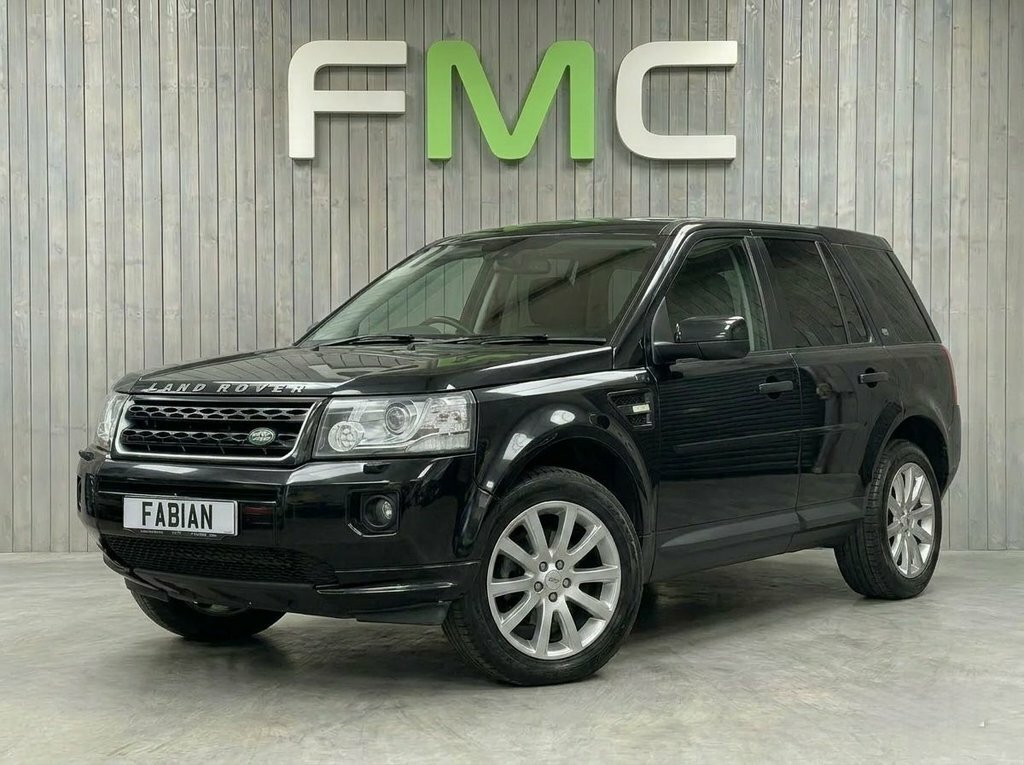 Land Rover Freelander 2 2.2L Black And White Black