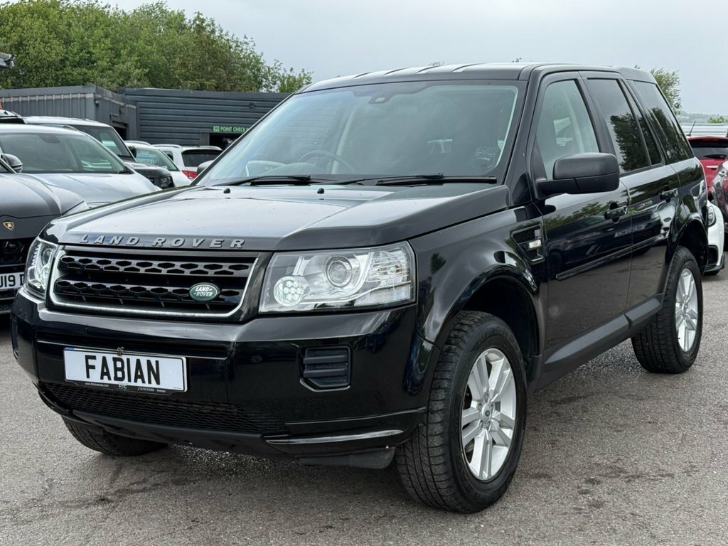 Land Rover Freelander 2 2.2L Black And White Black #3