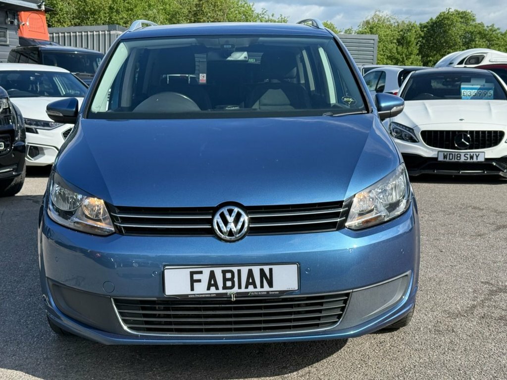 Volkswagen Touran 1.6L Se CV15BZJ Blue #4