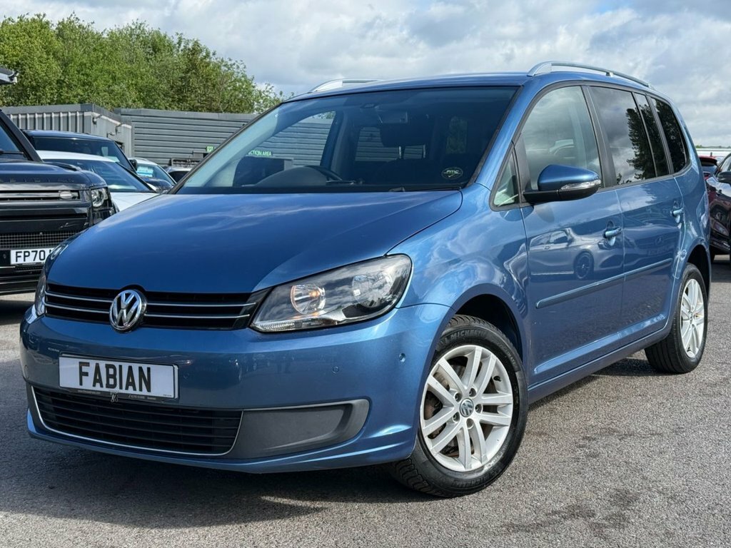 Volkswagen Touran 1.6L Se CV15BZJ Blue #2