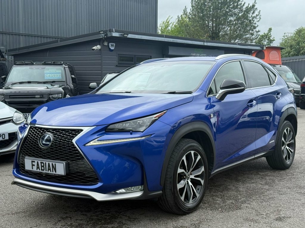 Lexus NX 2.5L F Sport GF64CWR Blue #6