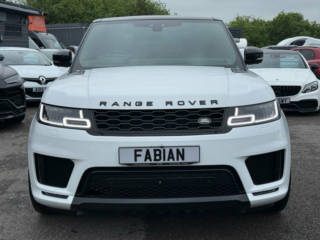 Land Rover Range Rover Sport 3L Hse Dynamic OV68OCB White #4