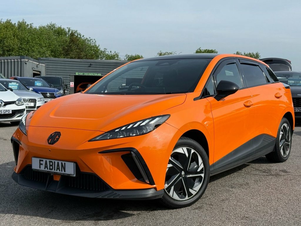 MG MG4 Hatchback CA72WUG Orange #2