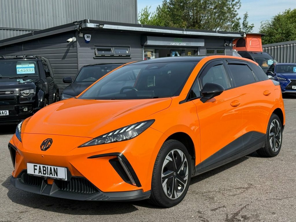MG MG4 Hatchback CA72WUG Orange #4