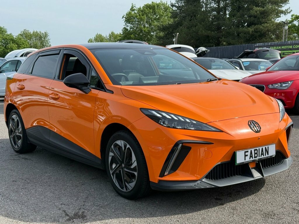 MG MG4 Hatchback CA72WUG Orange #5