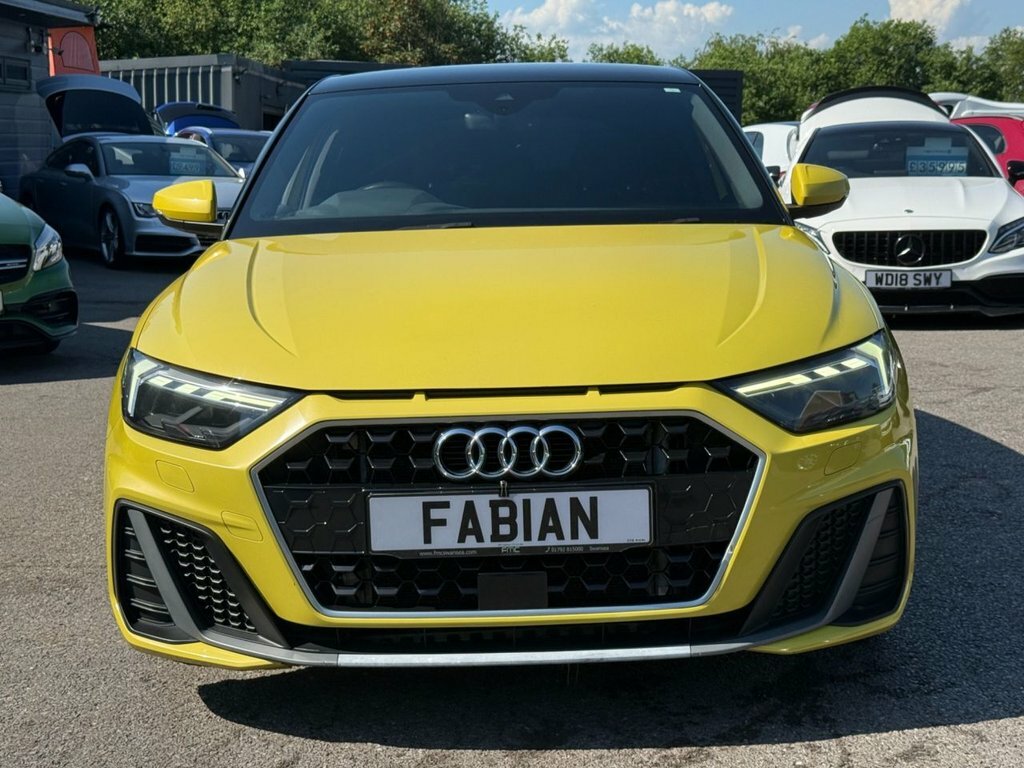 Audi A1 1L S Line CU19ULM Yellow #5