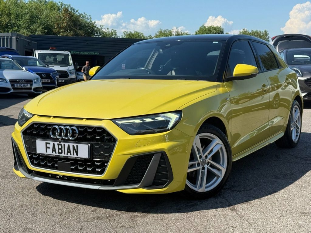 Audi A1 1L S Line CU19ULM Yellow #3