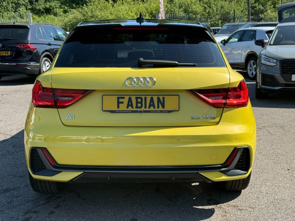 Audi A1 1L S Line CU19ULM Yellow #6
