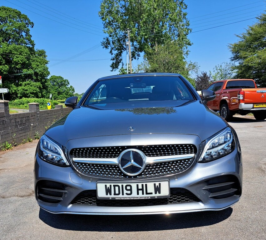 Mercedes-Benz C Class Convertible 2.0 C220d Amg Line 2019 Grey #6