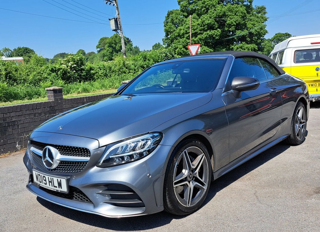 Mercedes-Benz C Class Convertible 2.0 C220d Amg Line 2019 Grey #4