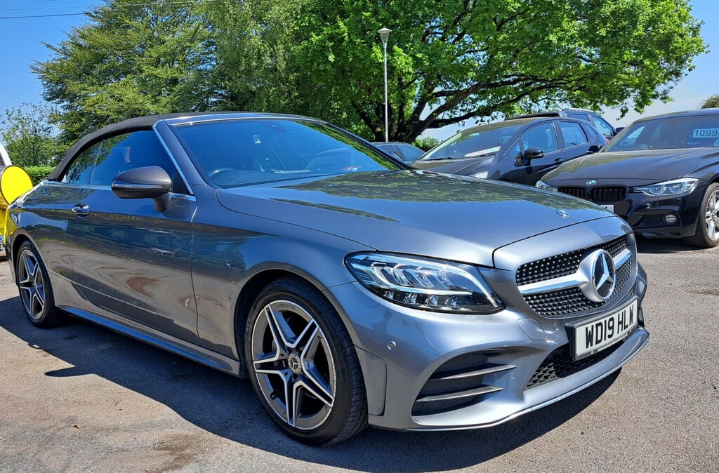 Mercedes-Benz C Class Convertible 2.0 C220d Amg Line 2019 Grey #5