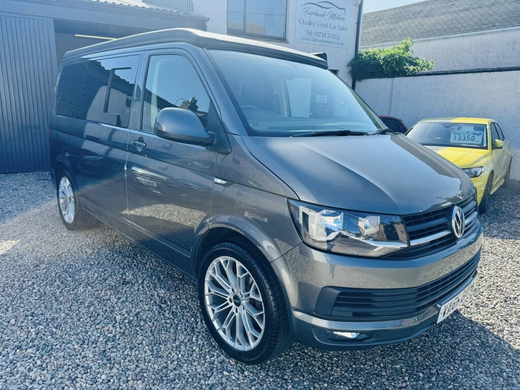 Volkswagen Transporter 2.0 Tdi T28 Bluemotion Tech Highline VA66GRF Grey #2