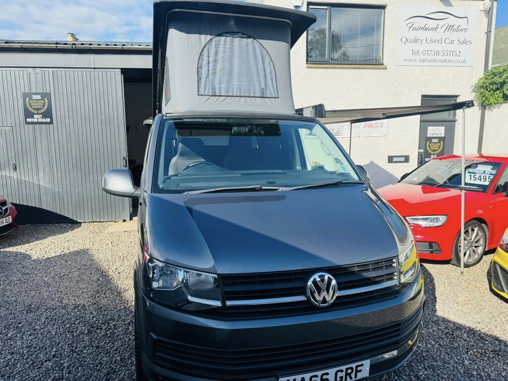 Volkswagen Transporter 2.0 Tdi T28 Bluemotion Tech Highline VA66GRF Grey #5