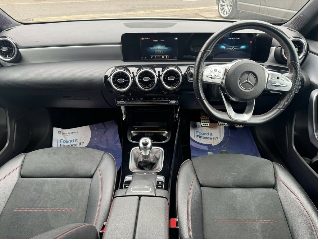 Mercedes-Benz A Class 1.3 A200 Amg Line SE19OLM White #6