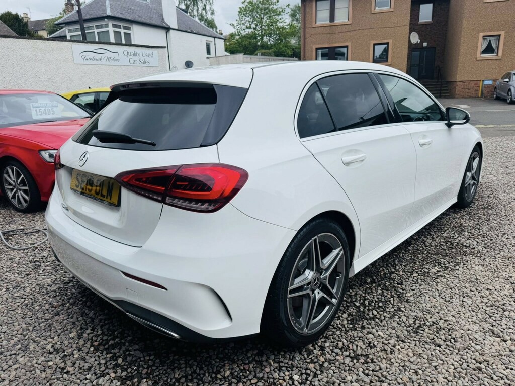 Mercedes-Benz A Class 1.3 A200 Amg Line SE19OLM White #4