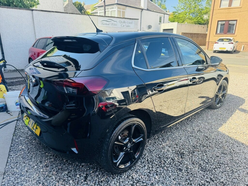 Vauxhall Corsa 1.2 Turbo Elite Nav Premium SE21KCF Black #3
