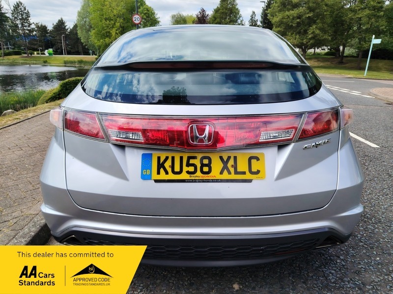 Honda Civic 1.8 I-vtec Se Hatchback Silver #6