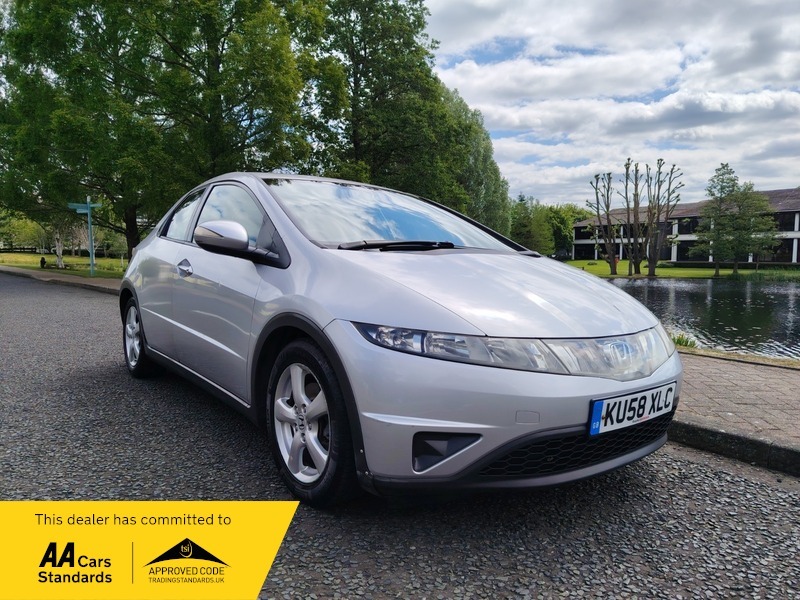 Honda Civic 1.8 I-vtec Se Hatchback Silver