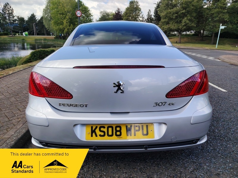 Peugeot 307 CC 2.0 16V Sport Convertible Silver #6